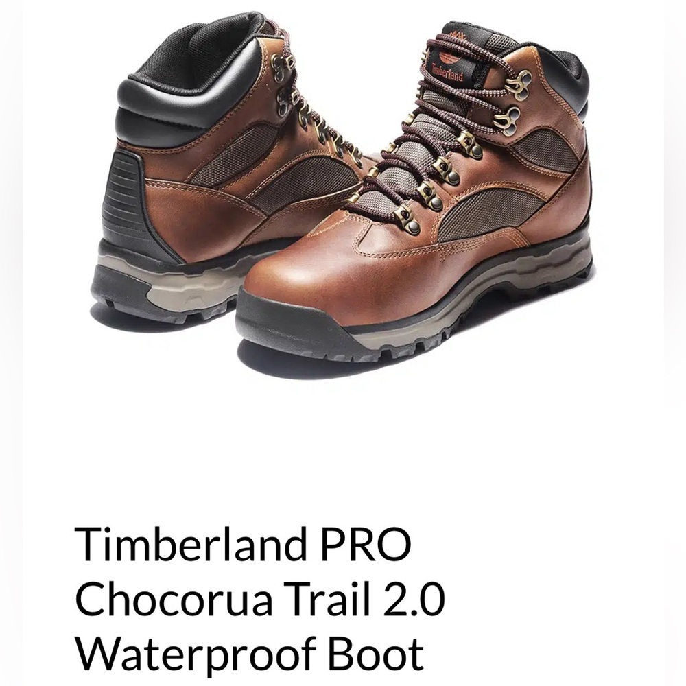 EUC Timberland PRO Chocorua Trail Brown Boots